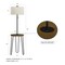 Hastings Home Hastings Home Hairpin Legs End Table Floor Lamp with USB Port 456528FCL - alternate 3